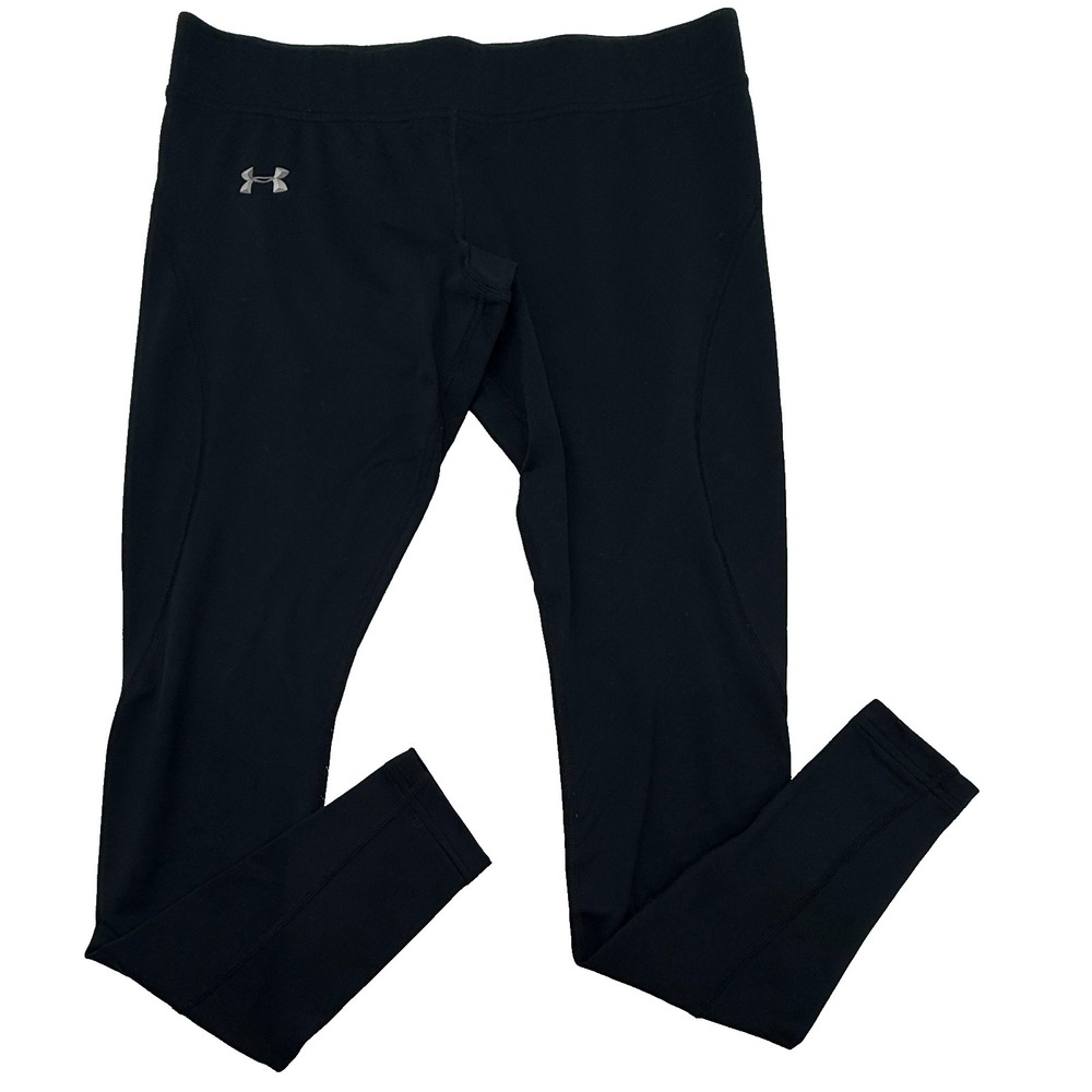 Under Armour ColdGear Infrared Leggings Womens Small Black Athletic